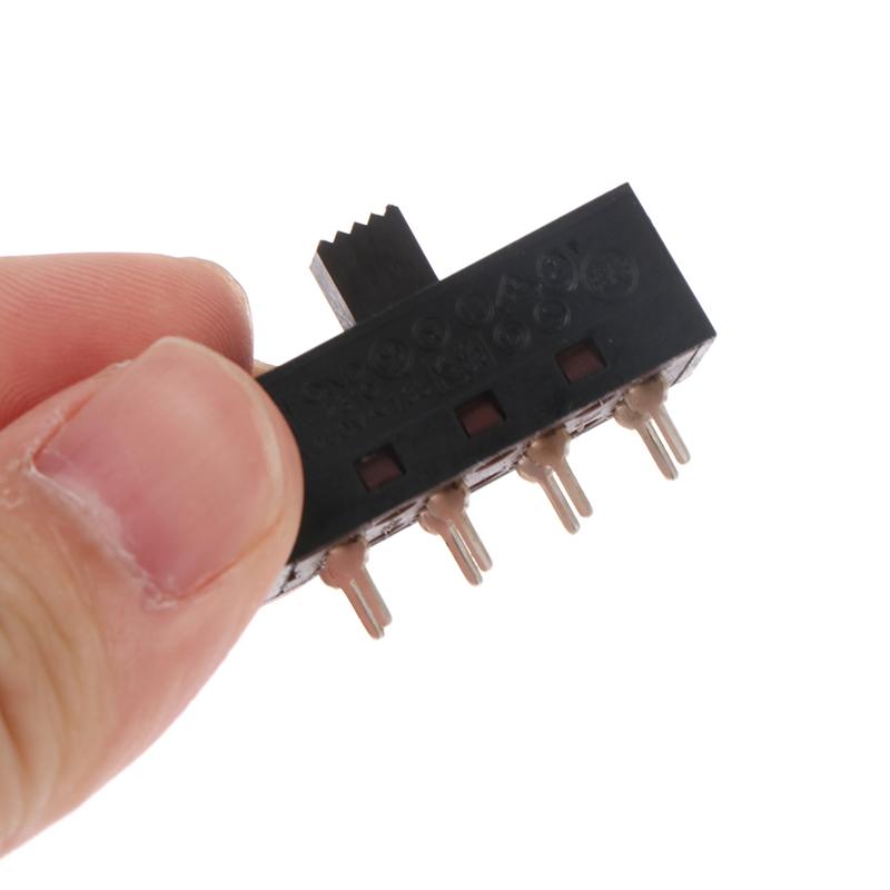 2Pcs Dse-2310 Pointed Pins 0A250V Toggle Switch Slide Switch For Hair Dryer