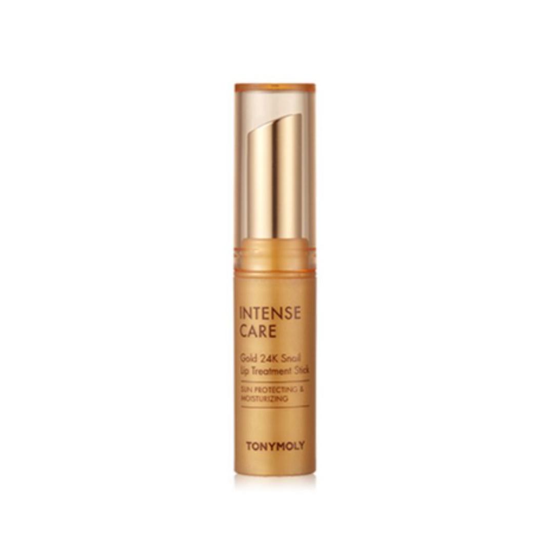 Tonymoly Интенсивный уход Золото 24K Улиточный бальзам для губ 3,5 г 3.5g
