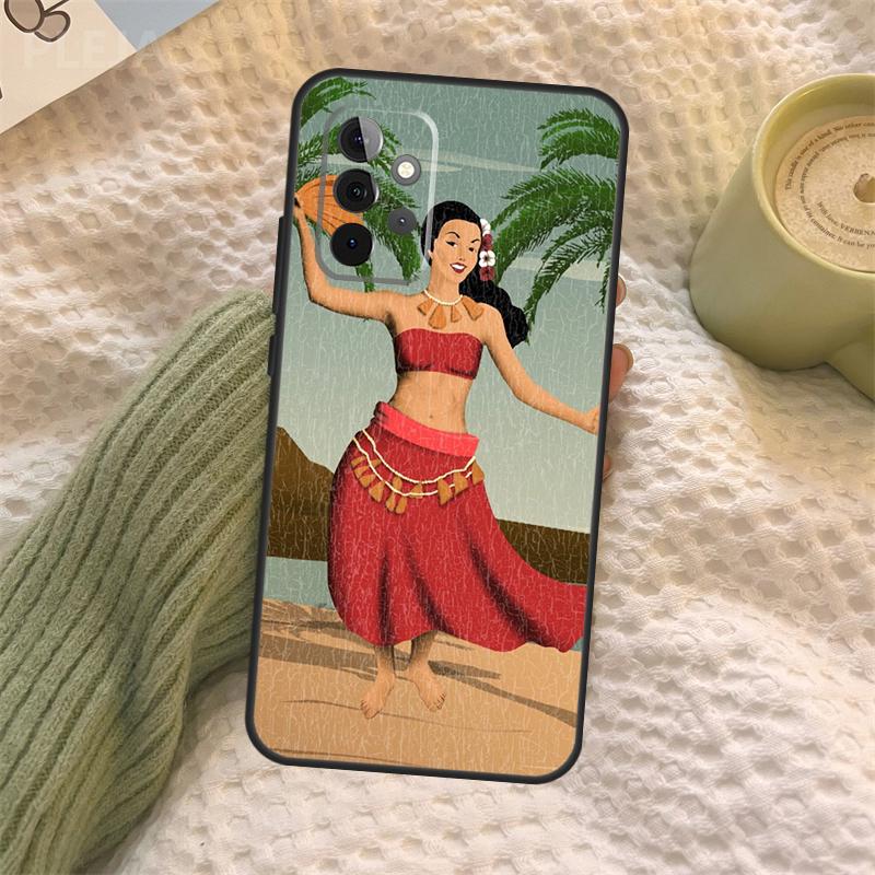 Aloha Beach Life Hawaii Case For Samsung Galaxy A15 A22 A52 A32 A54 A14 A16 A26 A36 A56 A55 A35 A05 A06 A53 A33 A13