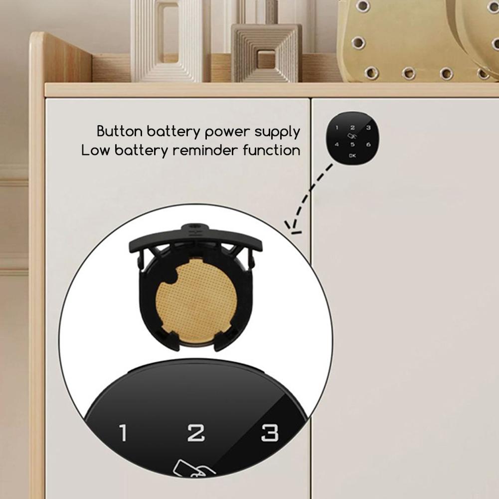 Fechadura Eletrônica para Gaveta de Guarda-Roupa/Armário Para Segurança Residencial Para Casa/Escritório