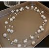 Women S Long Pearl Sweater Chain Luxury Unique Clavicle Necklace