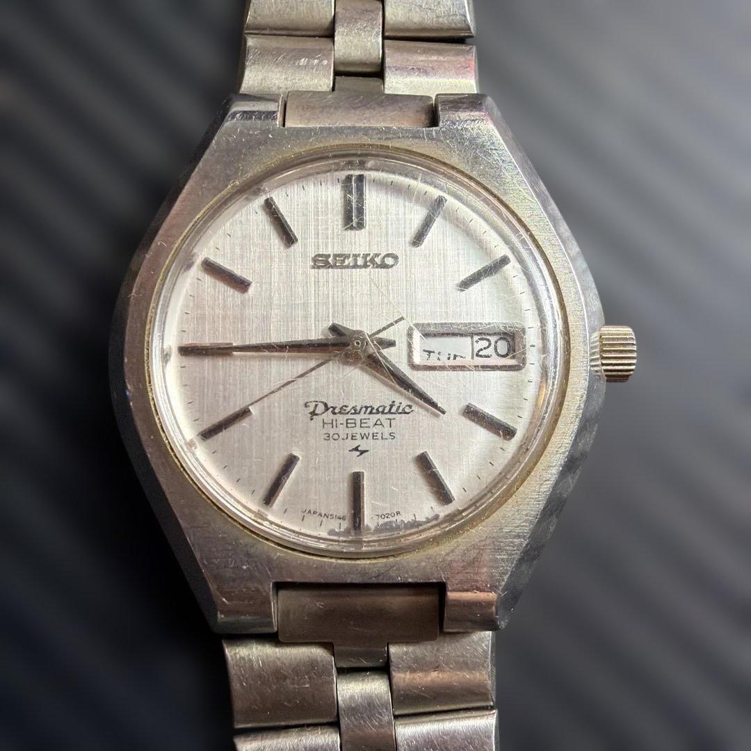 Used [Operation] SEIKO Presmatic HI-BEAT 30 stones manual winding