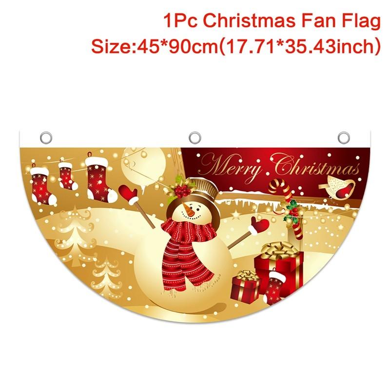 

Christmas Hanging Flag Banner Door Decor Christmas Decoration 2025 For Home Christmas Ornaments Navidad Noel Gifts New Year 2025