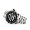 Gucci Orologio da uomo con quadrante serpente nero YA136218