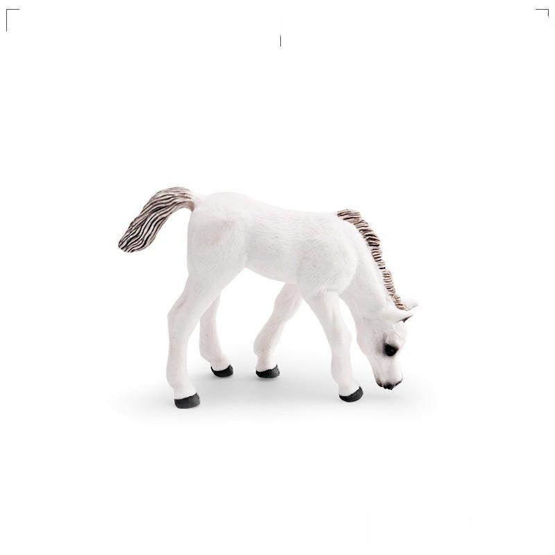 Wild Shire Horse Lipizzaner Pvc Model For Kids Educational Display