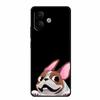 Black Silicone Case For Vivo V60 Lite 4G Case Cartoon Cat Soft Back Cover For Vivo V60 Lite 5G Phone Case 6.77" Coque Funda Para