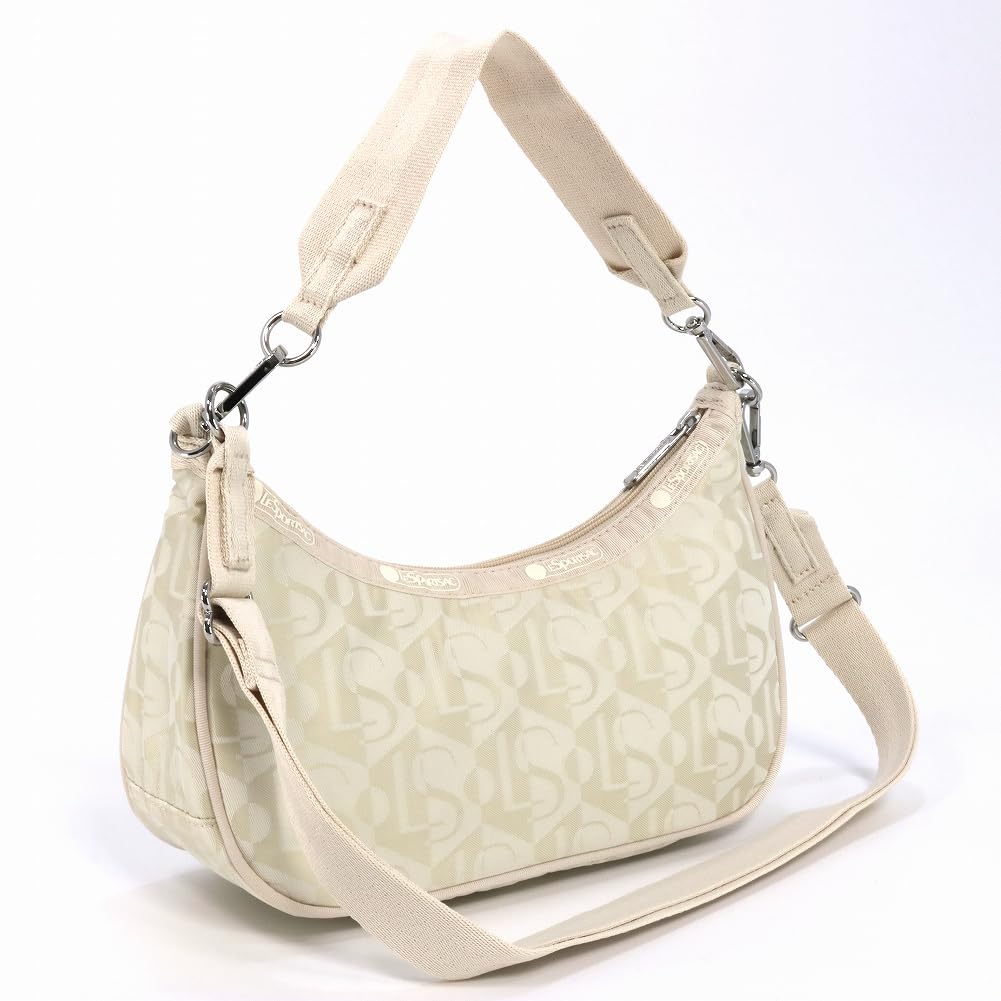 Shoulder Bag 3752 SM CONV HOBO E872 MONOGRAM JACQUARD IVORY [LeSportsac] [Item]