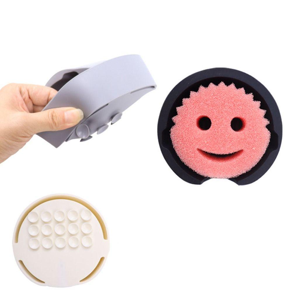 Multi-Functional Sponge Drying Tray Silicone Sink Faucet Storage Rack  Household