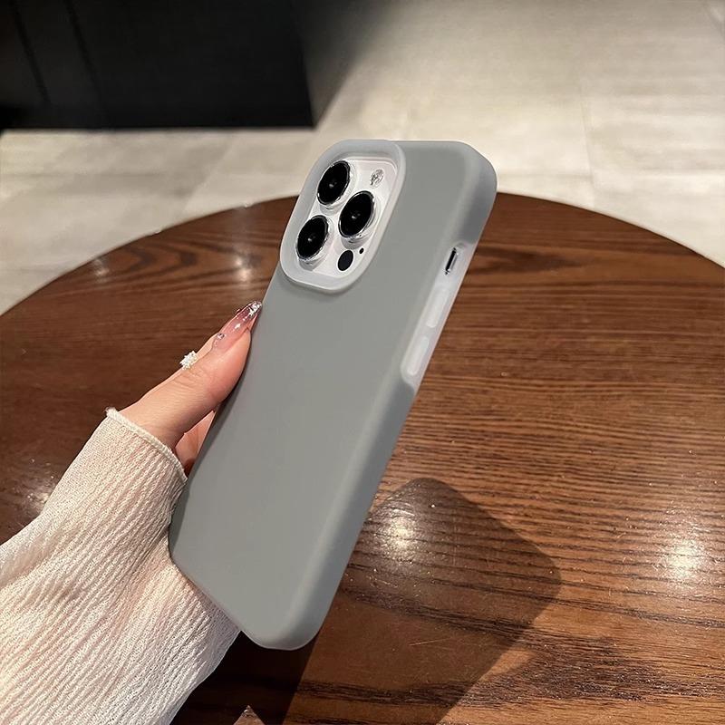 Applicable To Apple 16 Jelly Liquid Silicone Mobile Phone Case IPhone 15 Promax Anti Fall TPU Soft Protection Case 14