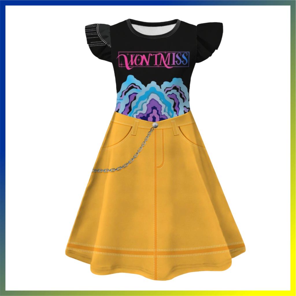 Girls Demon Hunters Cosplay Costume Zoey Mira Rumi Cosplay Dresses for Halloween K-Pop Beach Dress for Girls KPOP Costumes