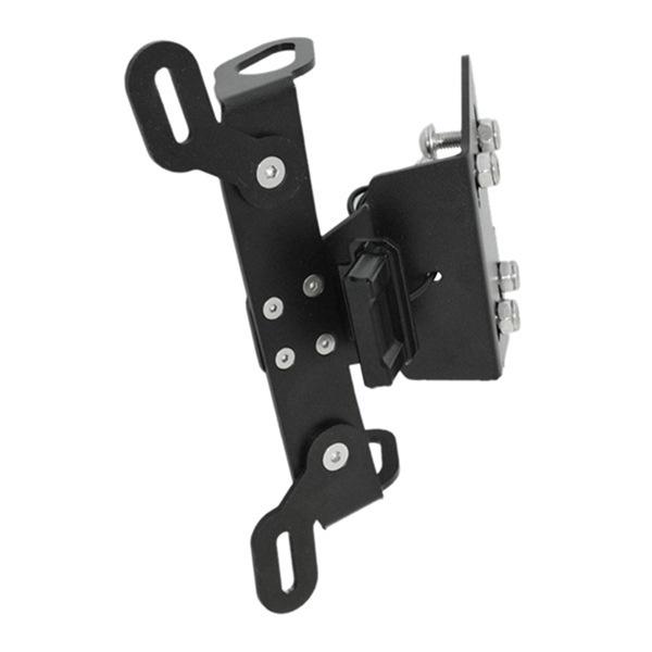 Yamaha XJ6 FZ-6R (2009-2017) License Plate Holder with Light None