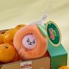 BT BABY orange party series doll keychain, bag hanging LINE FRIENDS