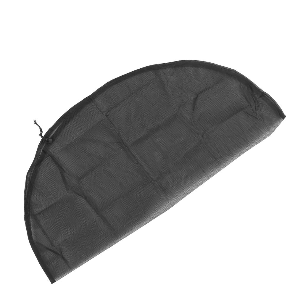 Rain Barrel Net Cover Polyester Rain Barrels Mesh Cover Practical Drawstring Water Collection