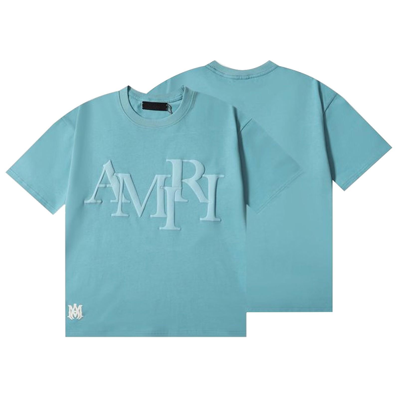 

Парна футболка унісекс з камуфляжним принтом і літерами з короткими рукавами M світло-синій колір