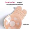 Bunny Ear Lift Breathable Invisible Nipple Covers: Ultra-Thin, Strapless, Anti-Sag Breast Pasties.