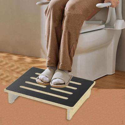 Step Stool Foot Rest Compact 41x32x11cm Holds 450lbs Leg Feet Support for Seniors Kids Adults