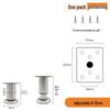 Adjustable Telescopic Furniture Legs: Cabinet, TV Stand, Bed, and Sofa Support Feet