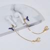 2pcs/pair Ear Decor Anti-lost Ear Clip Star Headphone Chains Anti-Lost Earphone Clip  Best Gifts