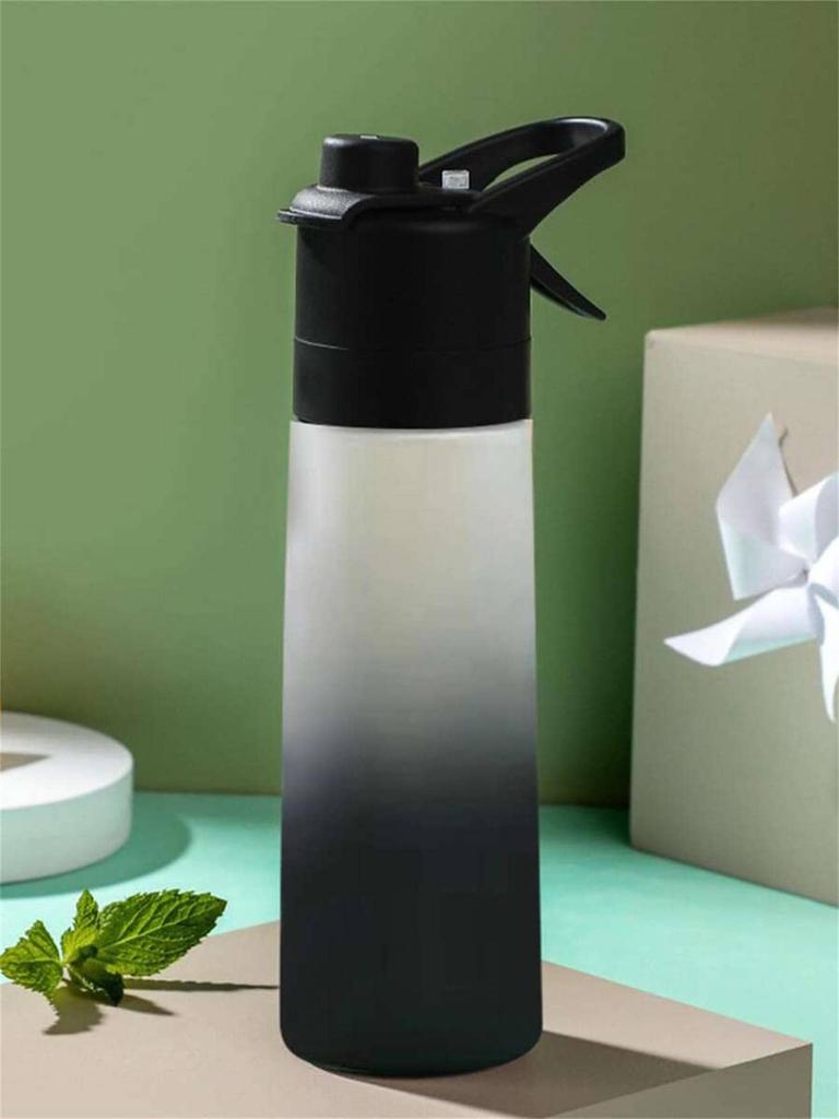 1PC 650ml girl's water bottle Outdoor sports fitness water cup Large capacity spray bottle beverage travel bottle
