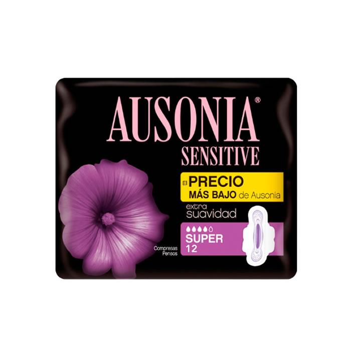 

Гигиенические прокладки Ausonia Sensitive Super с крыльями, 12 шт.