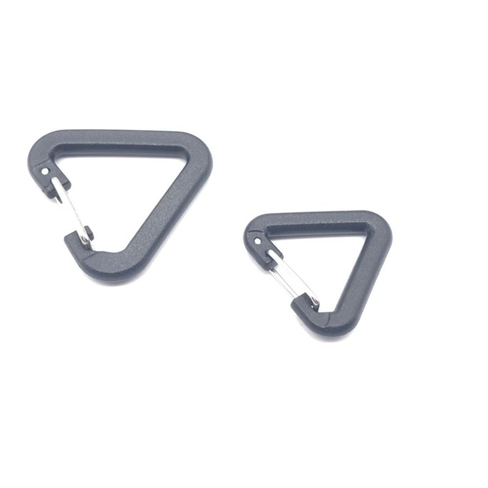 High Quality Triangle Carabiner Plastic 15/20mm Outdoor Snap Clip Tool Accessories Outdoor Tool