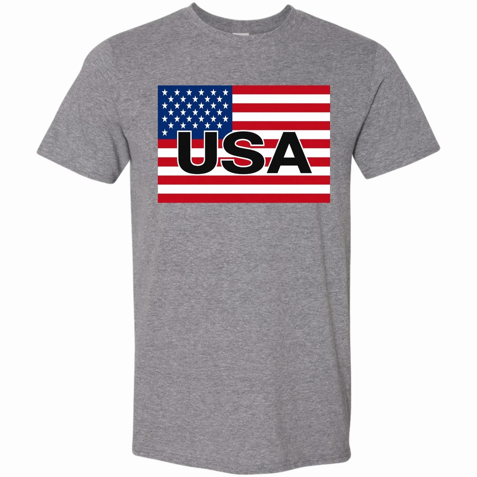 USA Flag Adam Mud Dogs Waterboy Unisex Softstyle T-Shirt 4XL