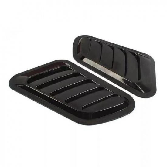 For Jeep Renegade 2015 2016 2017 - 2024 Car Hood Black Vent Cover Accessories