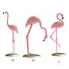 Flamingos Decoration Animal Sculpture, Resins Tabletop Figure for a Touch Charm X3UC