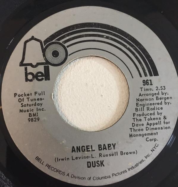 

7inch Record DUSK - Angel Baby 961 Bell Records 1971 US Rock Used