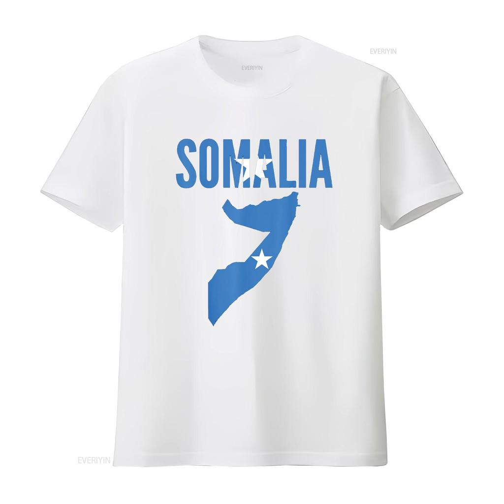 Somali Somalia Country Map Flag T Shirt vintage Washed Casual Breathable Soft homme graphic Stylish streetwear designer clothes