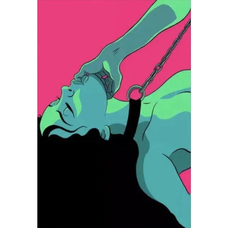 Sexy Nude Female Body Taste Art Adult Romantic Lover Poster Oil Canvas Painting Picture Bar Bedroom Home Decoration