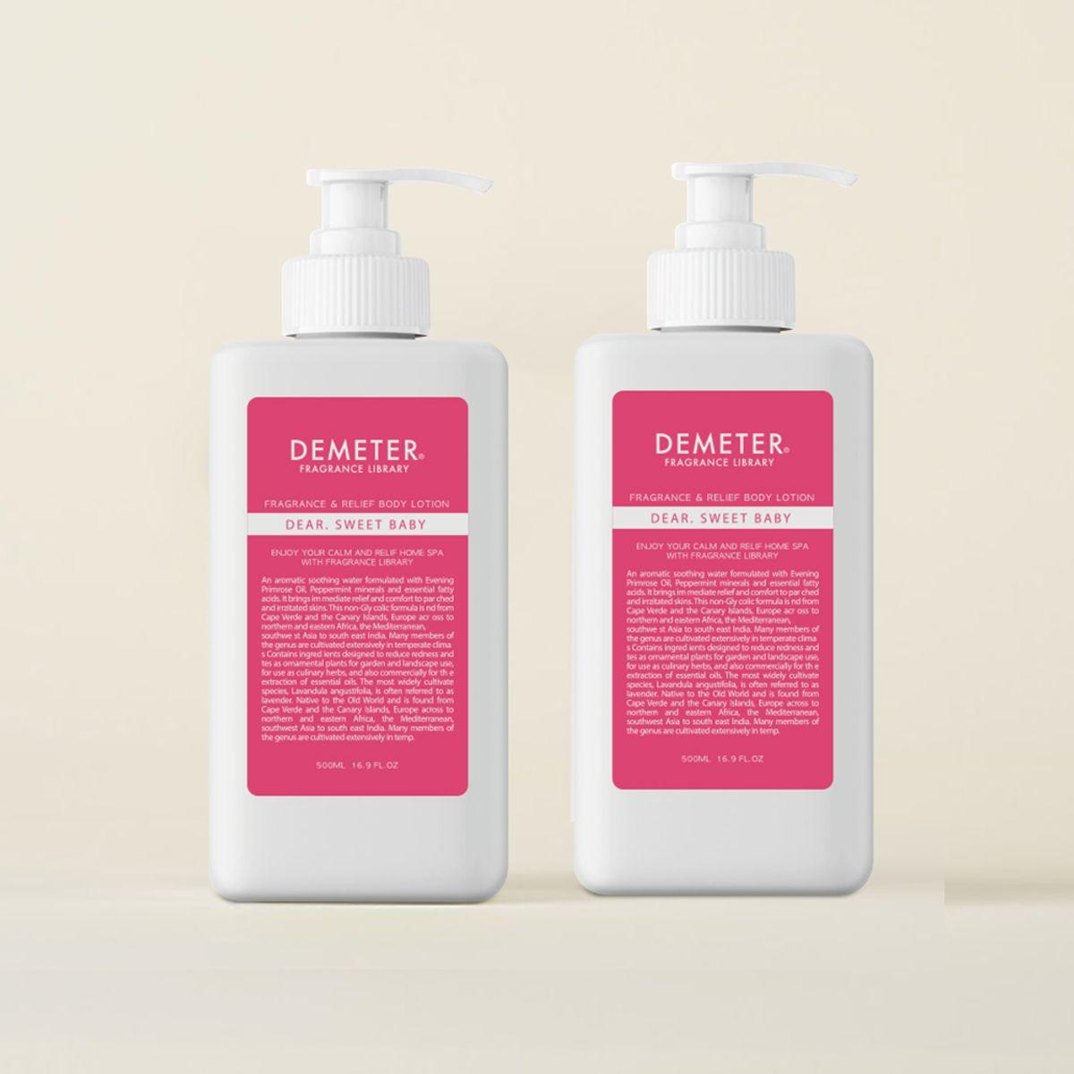 Relief Body Lotion Sweet Baby 500ml 2 pieces