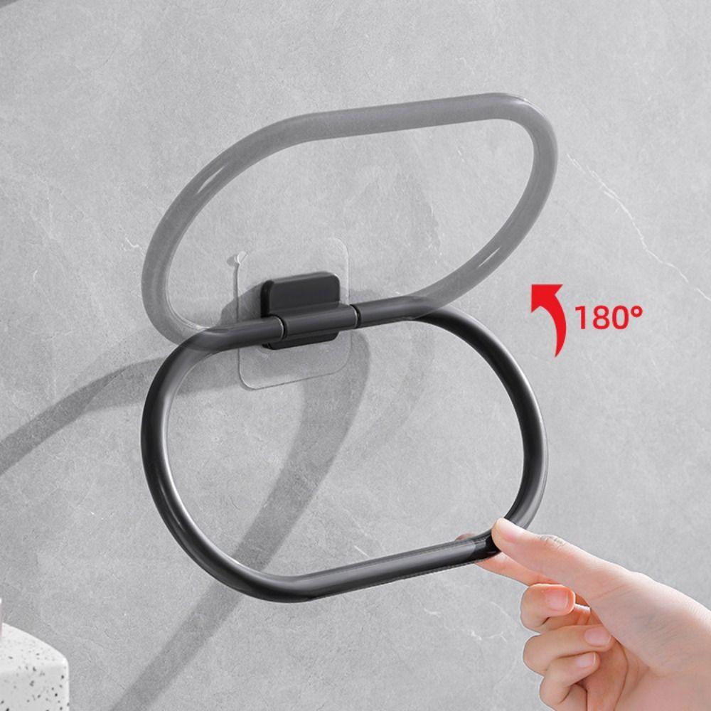 No Drilling Bathroom Towels Rack Self-adhesive Towel Bar New Towel Holder  Bathroom Kitchen