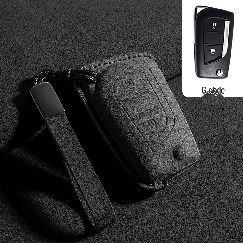 Premium Key Cover for Toyota Corolla, Levin, Rui Fang, CHR, and Highlander Models