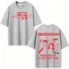 Obsession Horror 2026 Movie One Wish Willow T Shirt Unisexs Fashion Gothic Streetwear T Shirts Cotton Casual Short Sleeve Tshirts