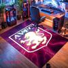 Aston Villa Logo Carpet Rug for Living Room Bedroom Home Sofa Decoration,Kids Play Nonslip Floor Mat
