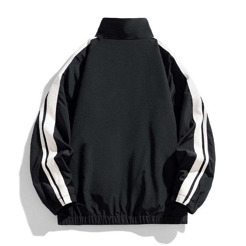 2024 Herr Höst Lös Passform Ståkrage Utomhus Vardagsjacka Dubbelsidig Flerfärgad