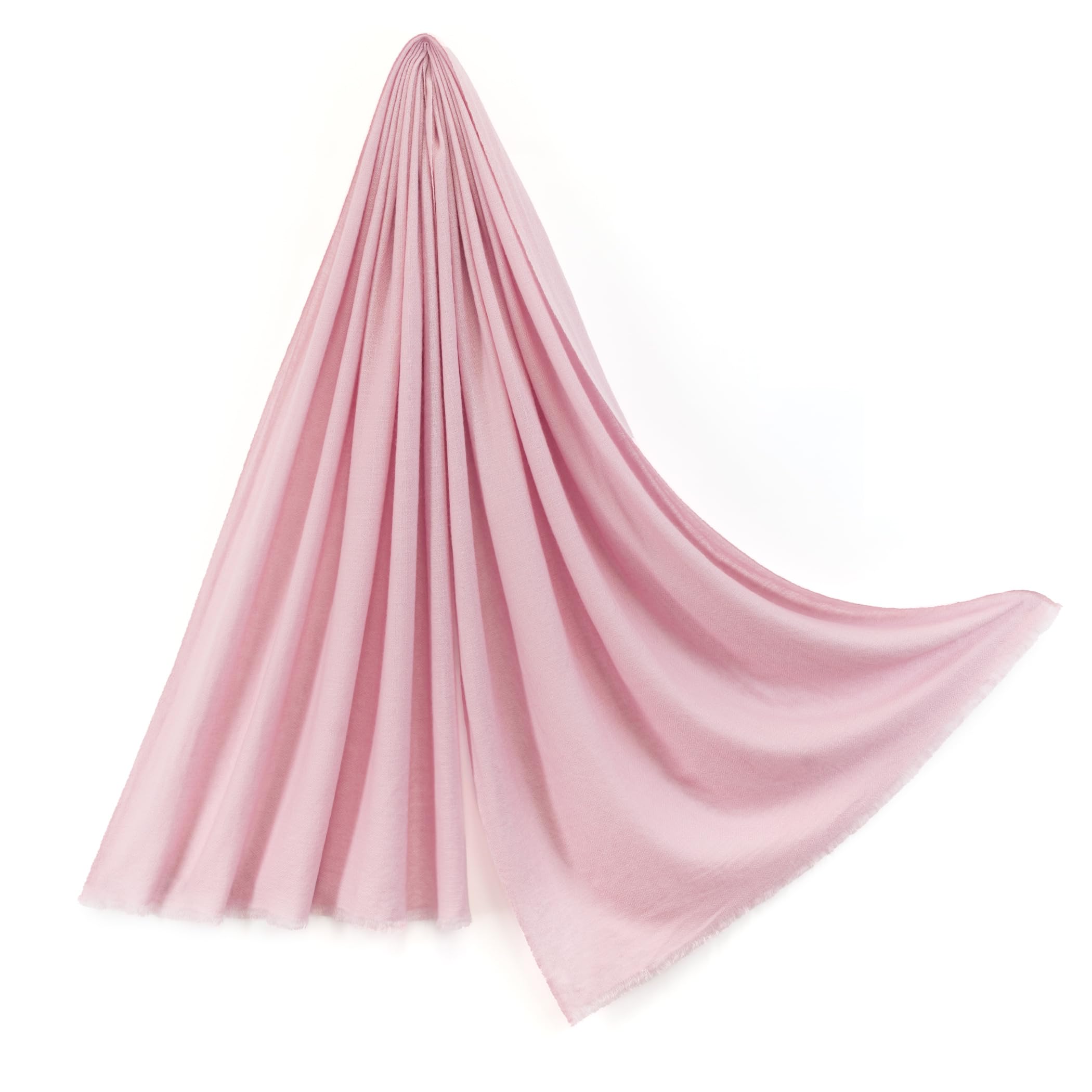 

Большая кашемировая шаль цвета подарочный розовый 70x200см [Коллекция Пашмина] 100% Кашемир, Сиреневый,