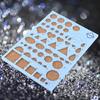 Paper Craft Template Board   Tweezer   Pins   Slotted Pen Quilling Tools Kit (Blue)