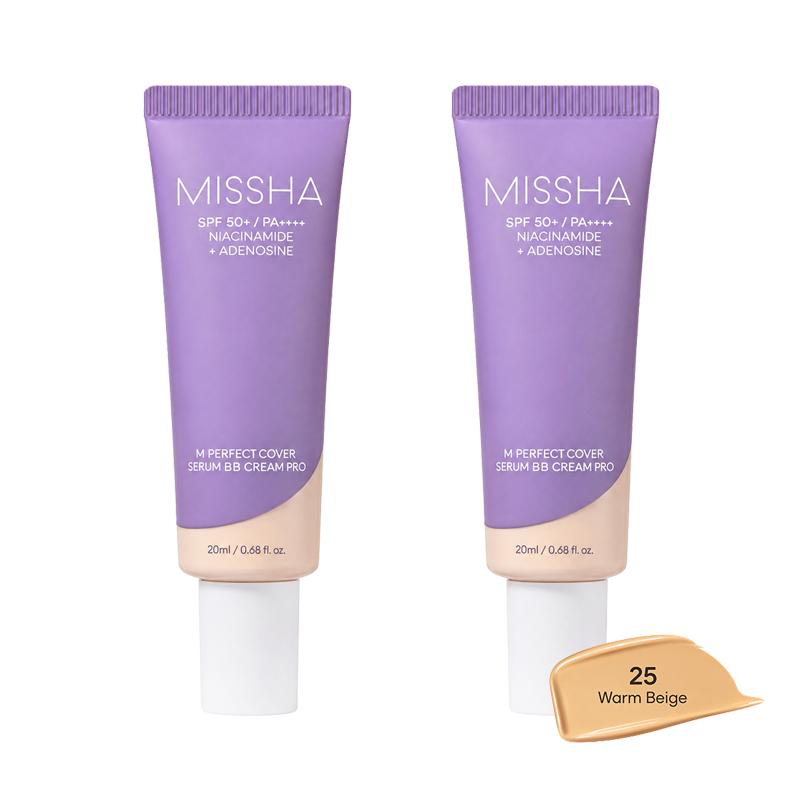 [Cardi B’s Pick] MISSHA M Perfect Cover Serum BB Cream Pro 20ml  SPF50+ PA++++ (35 Options)