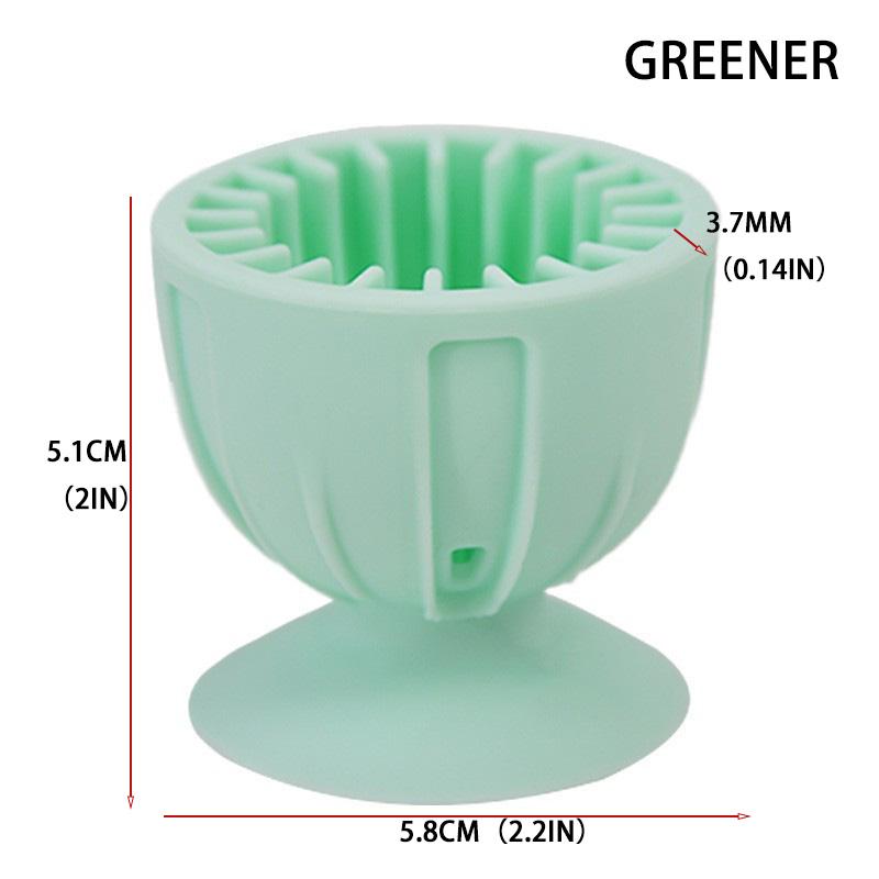 Silicone Egg Cleaner Silicone Washer Easy To Store Household Egg Brush Chicken Duck Egg Cleaning Brush Kitchen Accessories