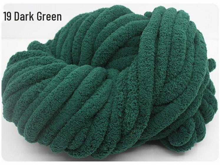 Winter DIY Super Dicke Isländische Wolle Handgewebter Schal & Mütze Garn