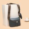 Leather Women'S Bag First Layer Cowhide Women'S Shoulder Messenger Bag Mini Small Lunch Box Bag Simple Breast Bag Tide