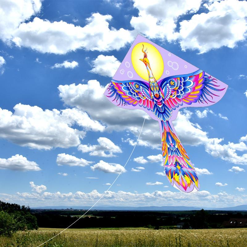 Weifang Drachen Neuer Langschwanz-Phönix-Drachen HD-Druck Leichter Flug Erwachsener