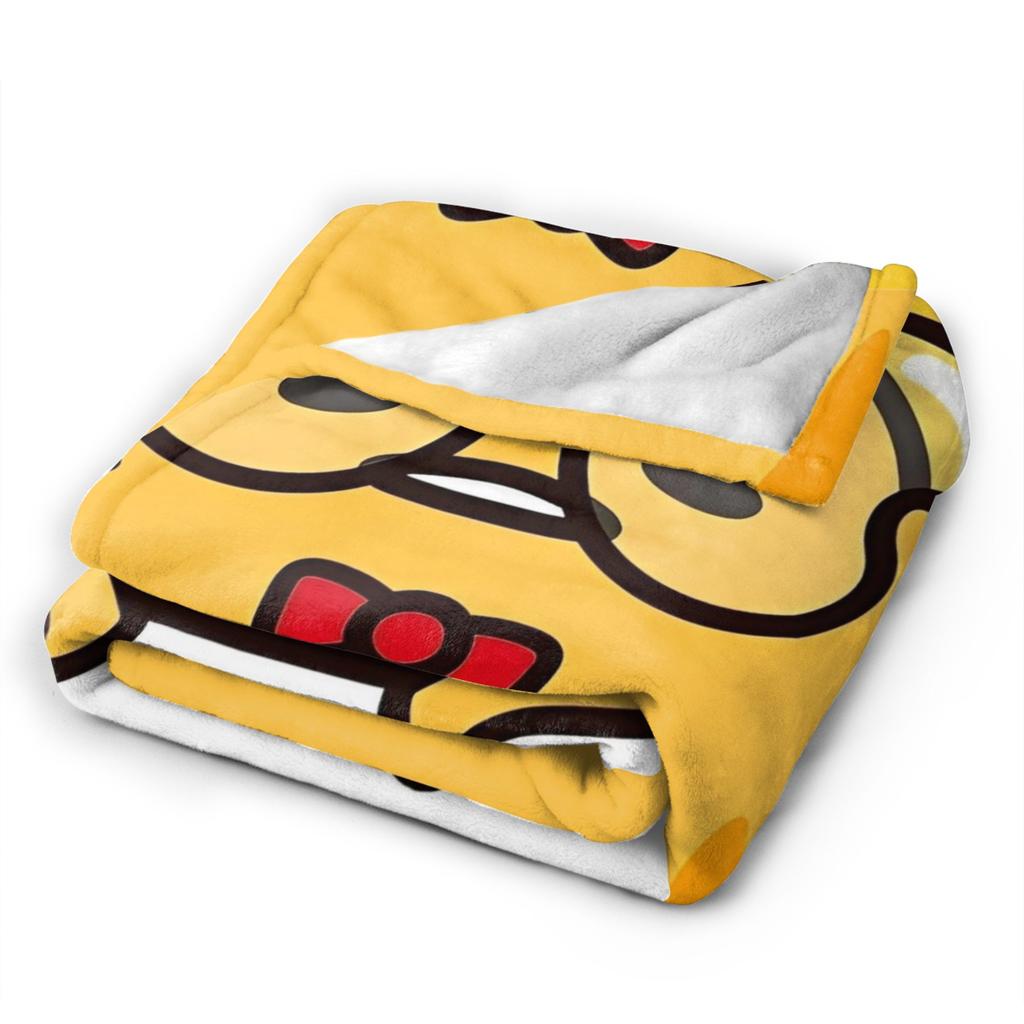 Lazy Egg Gudetama  Throw Blanket for Couch  Soft Cozy Plush Blanket 50x60 Inch Multi-size Bedspread for All Seasons