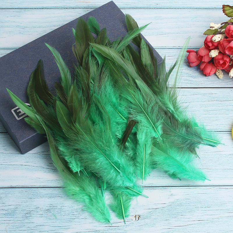 

Желтое куриное перо для поделок своими руками, ювелирных изделий и товаров для домашних животных