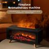 USB Simulated Fireplace Flame Humidifier & Night Light for Home & Bedroom