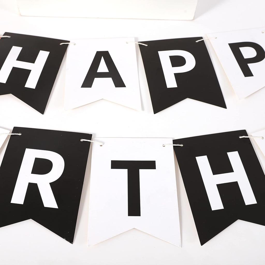 Motorcycle Birthday Banner - Harley Pired Birthday Banner, Harley Party Decor, Motorcycle Party Decor
