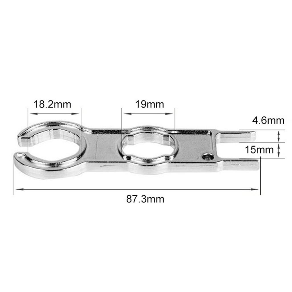 Professional Key Spanner Wrench For MC4 Solar Connectors Ergonomic Handle Precise Fit Outdoor Installation Tool