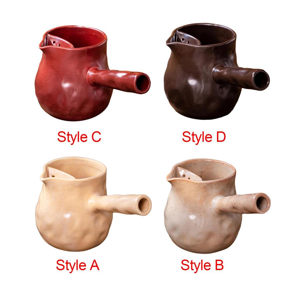 730ml Ceramic Teapot with Tea Strainer Teapots for Boiling Hot Water for Home